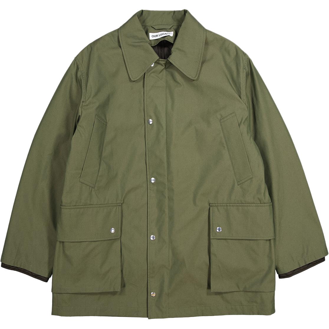 

Куртки и пальто мужские OUR LEGACY, pine зеленый