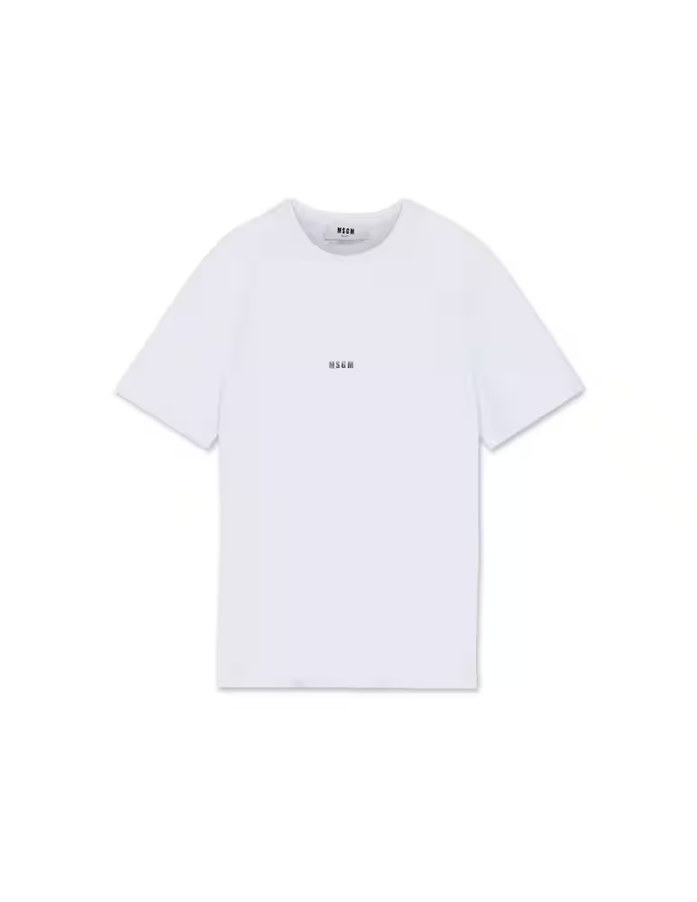 

Маленькая футболка с логотипом MSGM, белый
