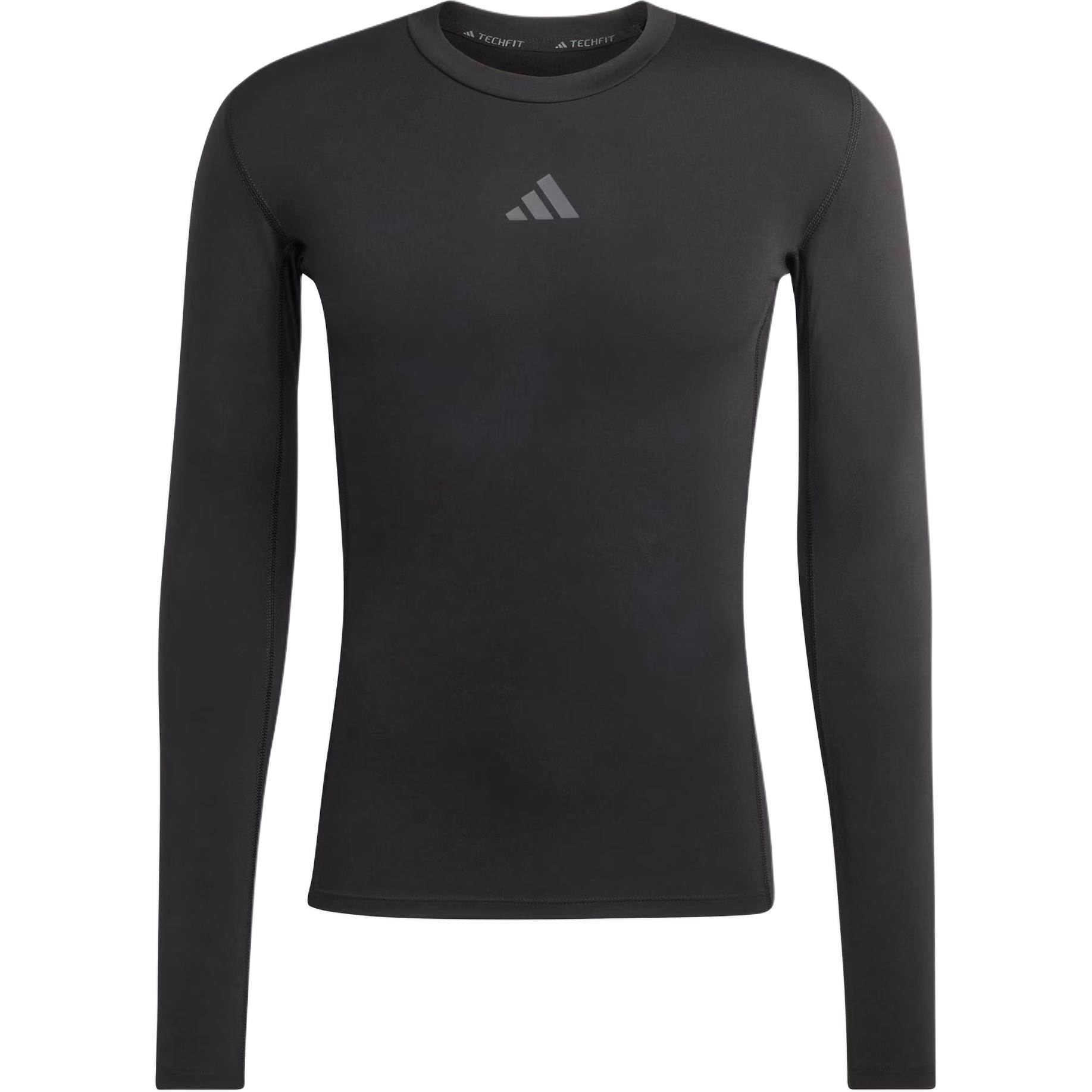 

Techfit Excitement Top мужская одежда для тренировок Adidas, черный