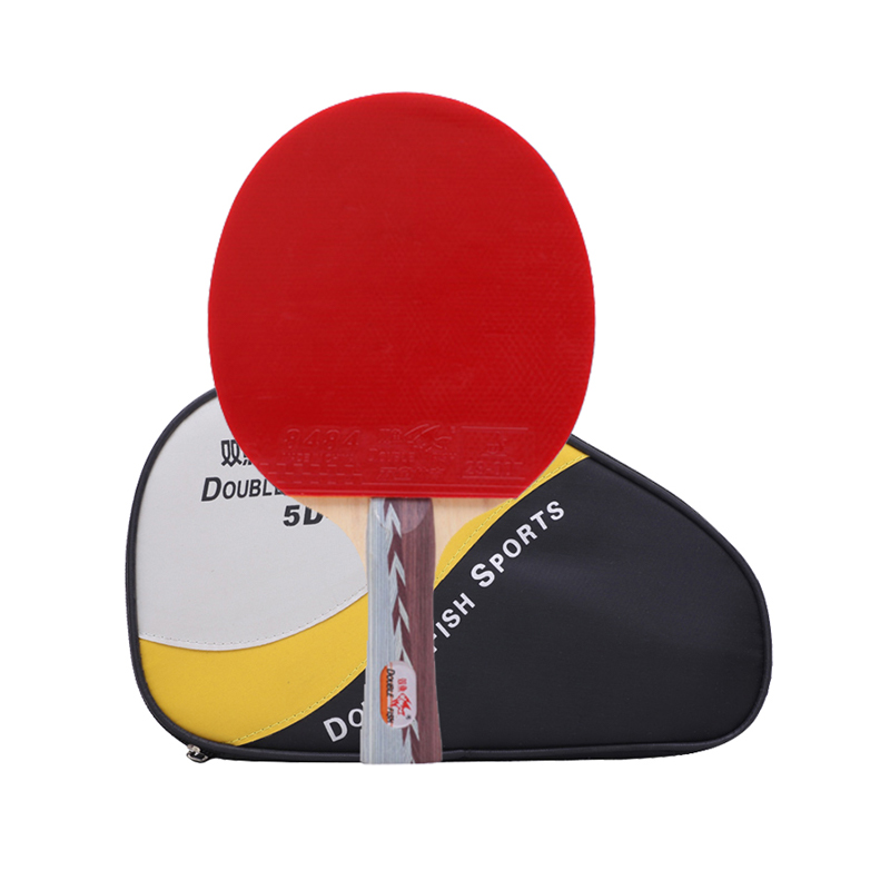

Ракетка для пинг-понга DOUBLE FISH, racket cover+2 pcs ball