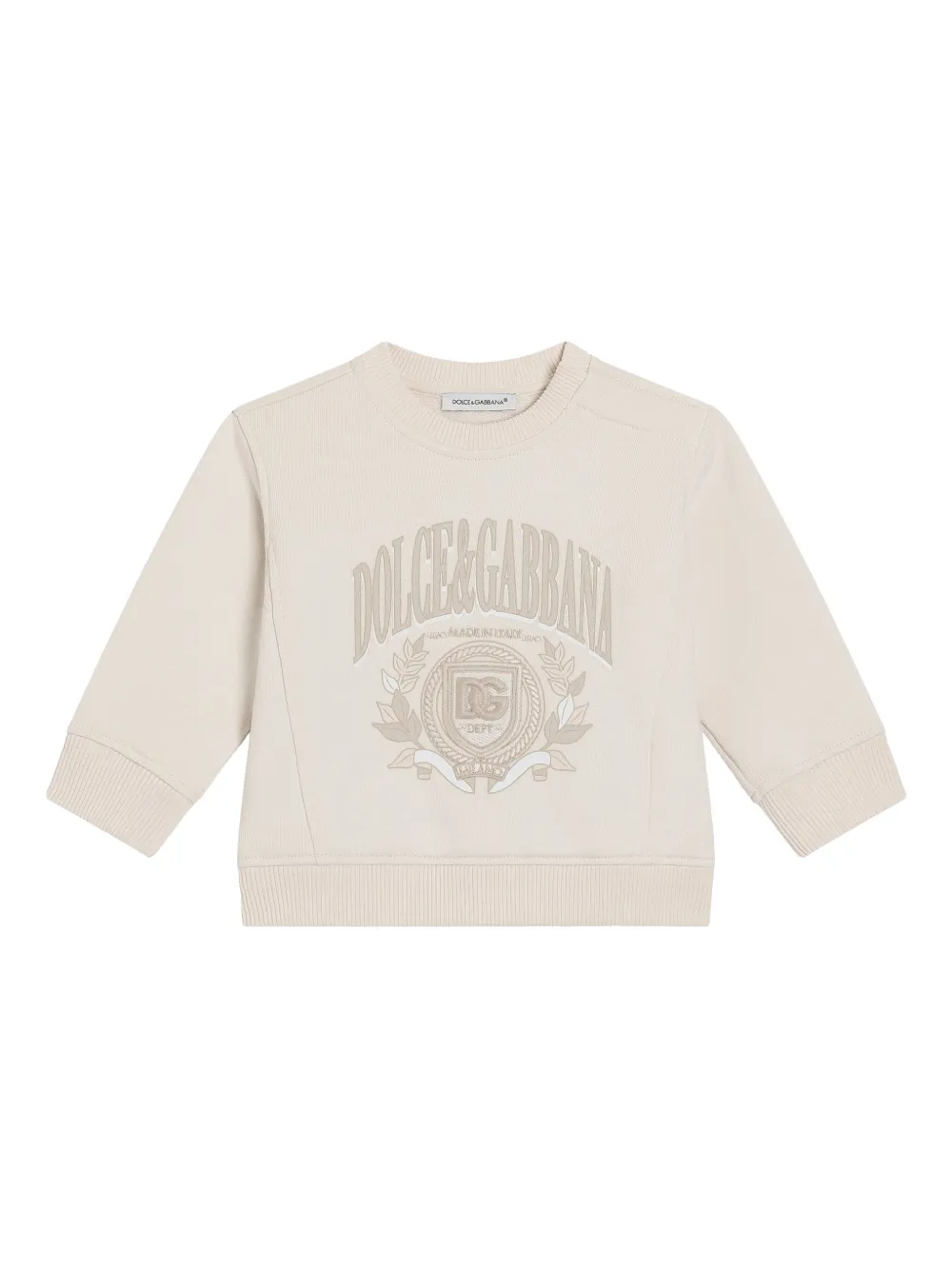 

Толстовка с логотипом Dolce & Gabbana Kids, нейтральный