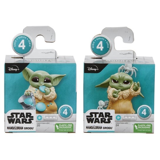 

Hasbro, Коллекционная фигурка, STAR WARS THE MANDALORIAN BABY GROGU SEA2, НАБОР, 2 шт. 5 Star Wars gwiezdne wojny