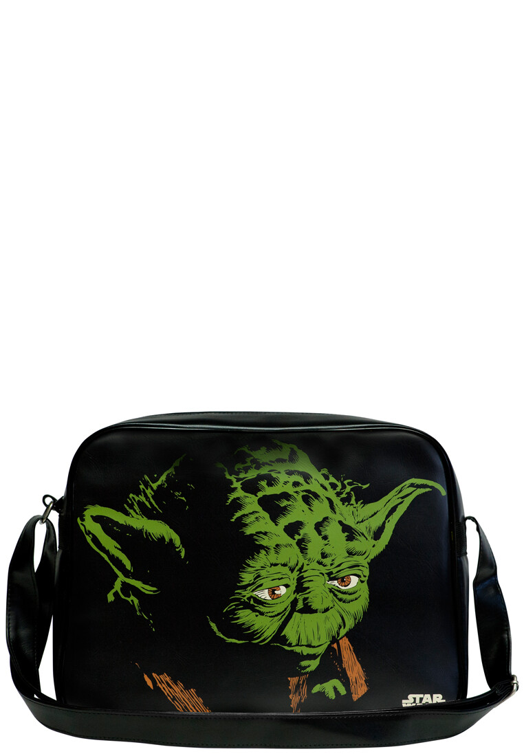 

Сумка через плечо Logoshirt Yoda Krieg der Sterne, черный