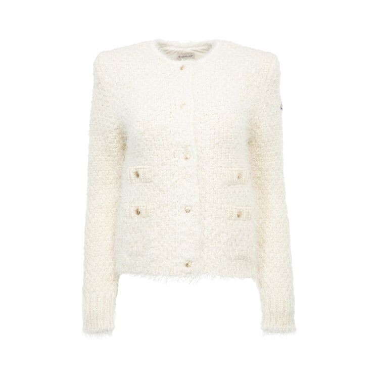 

Кардиган Moncler Cardigan White, белый