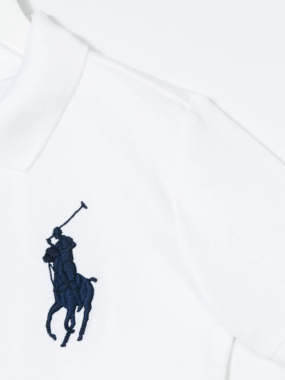 Рубашка-поло с логотипом Polo Ralph Lauren Kids, белый — фото 3