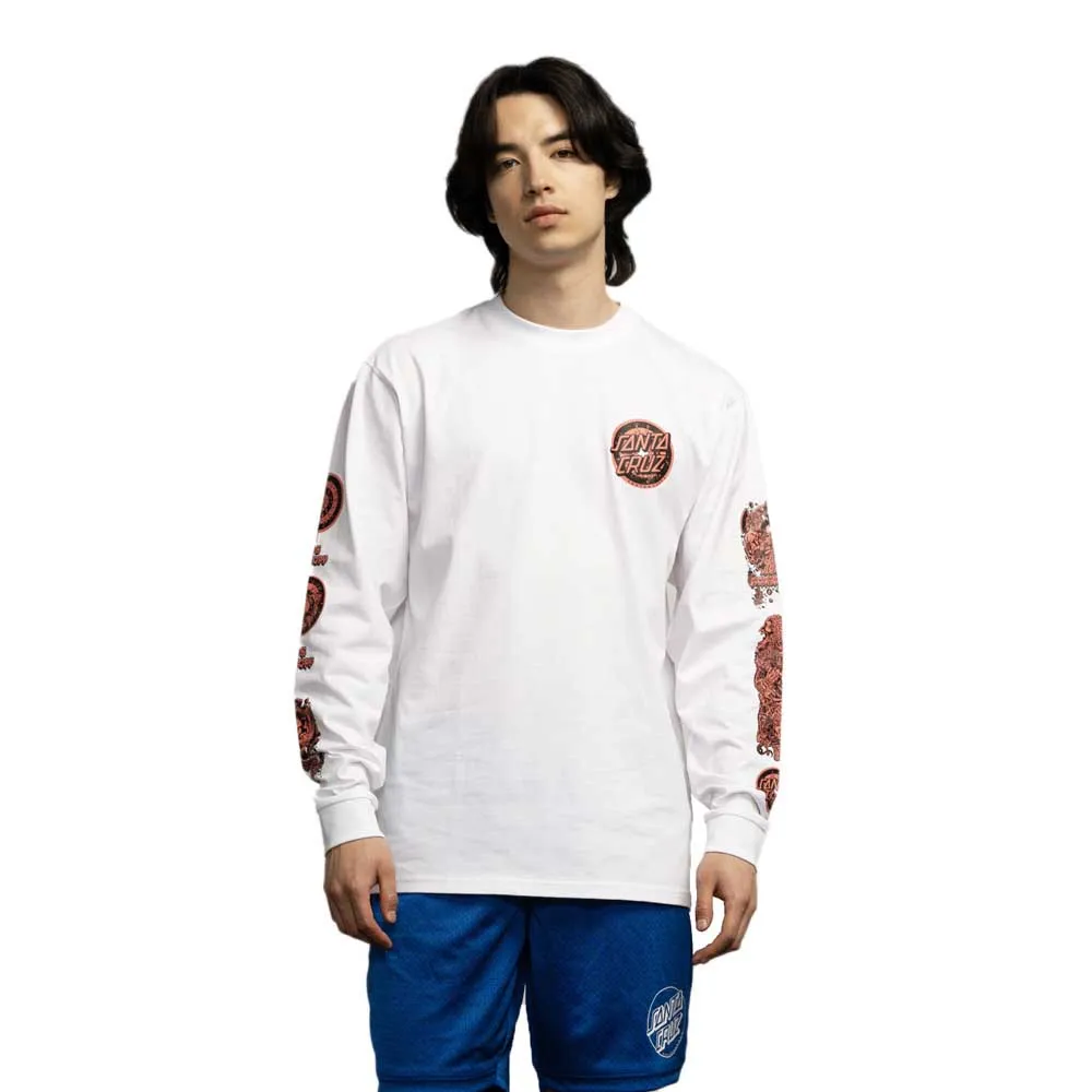 

Футболка с длинным рукавом Santa Cruz Rob evolution, белый