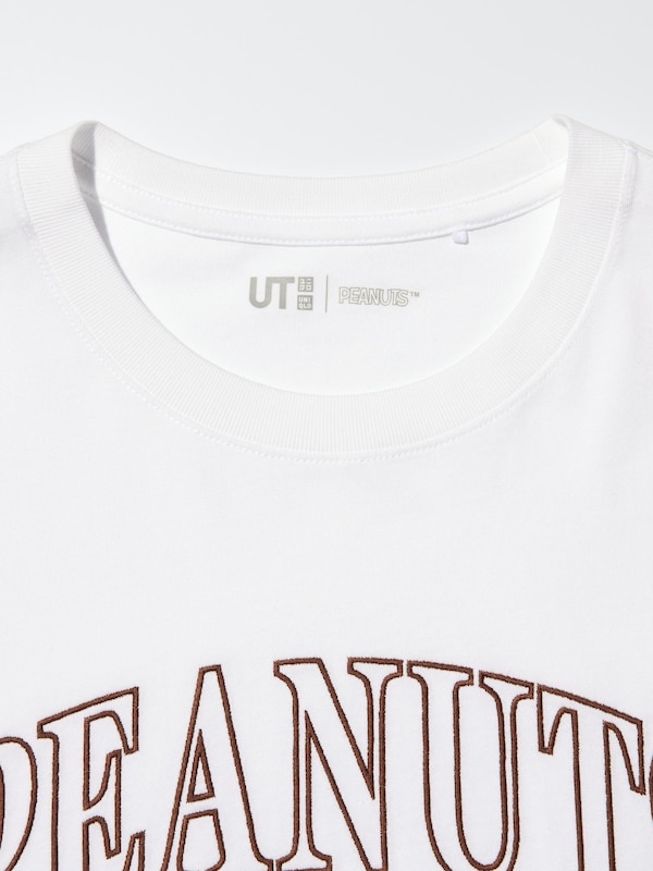 Футболка UT с графикой Peanuts Uniqlo, 00 white — фото 3