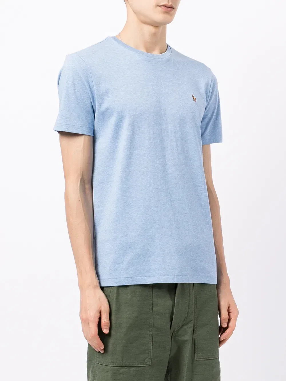 Футболка с вышивкой Polo Pony POLO RALPH LAUREN, синий — фото 3