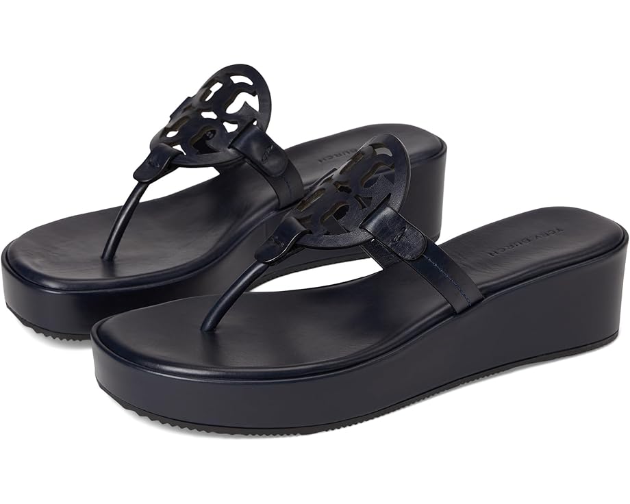 Сандалии Tory Burch Miller Wedge 25Mm, цвет New Navy