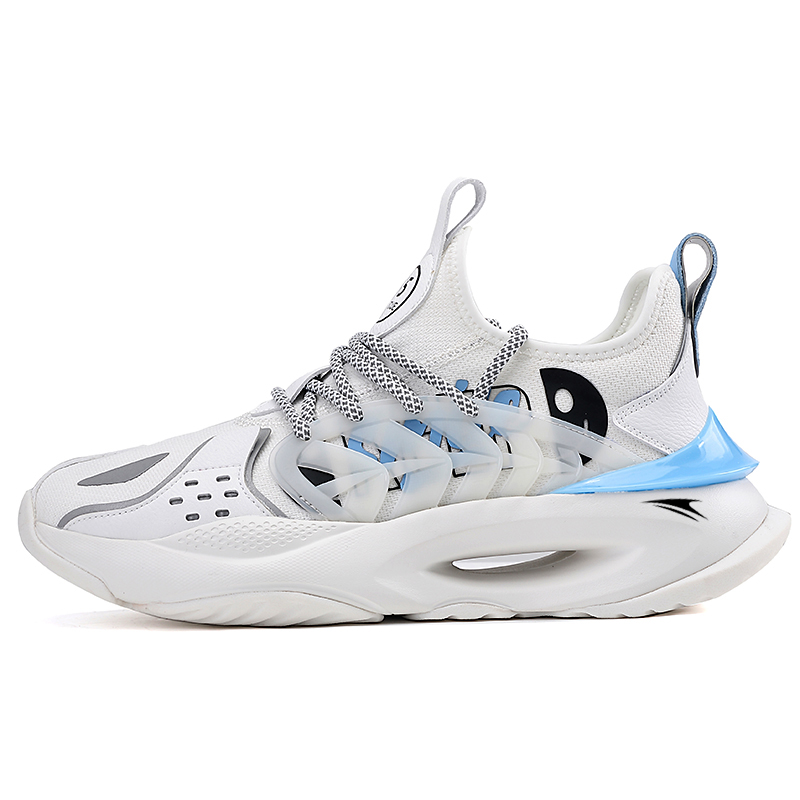 

Износостойкие и легкие низкие повседневные туфли для мужчин Kinglake, White Ice Blue