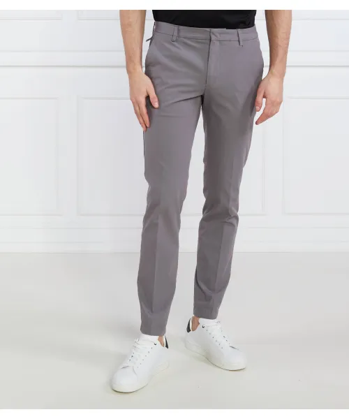 

Брюки-Чино Kaito1_t Slim fit Boss, серый