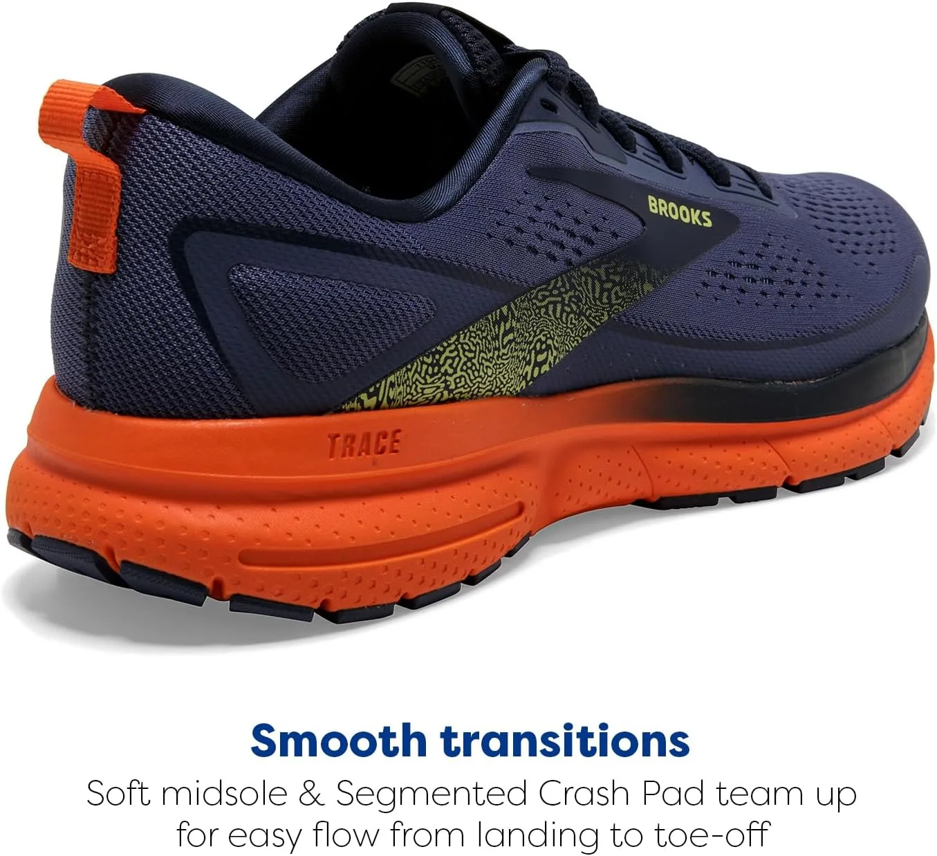 Мужские кроссовки Brooks Trace 3, красный/оранжевый — фото 4