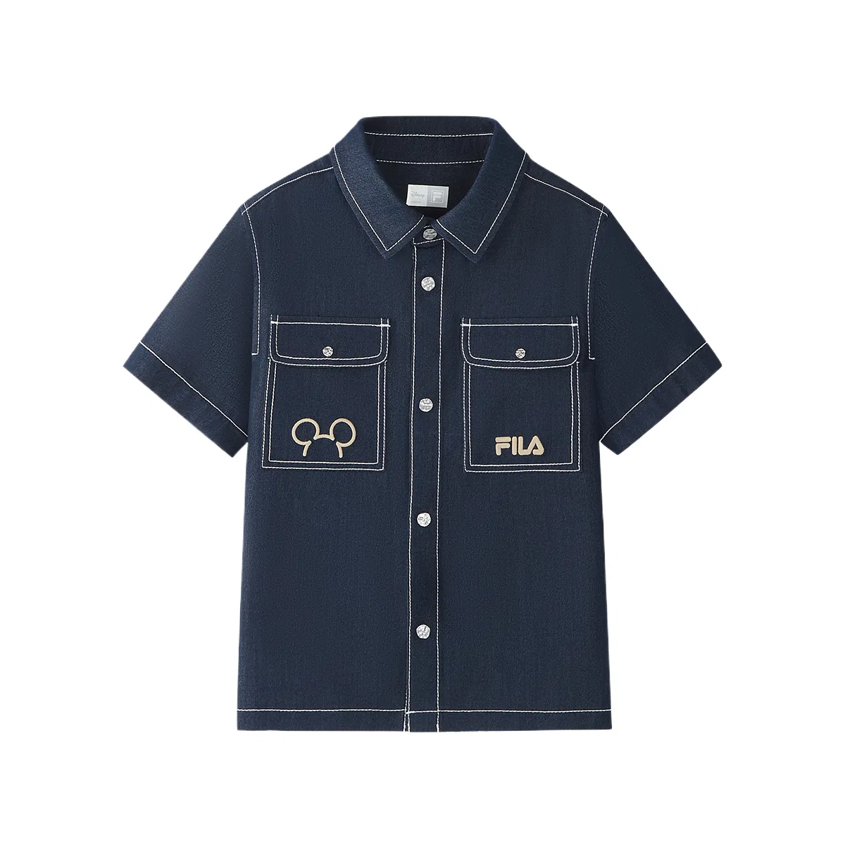 Рубашка повседневная FILA KIDS синяя