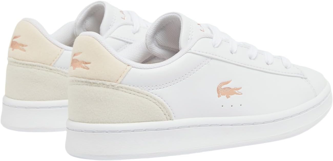 Laceste Unisex-Child детские кроссовки Carnaby Set Lacoste, Blush Accent White/Light Pink — фото 3