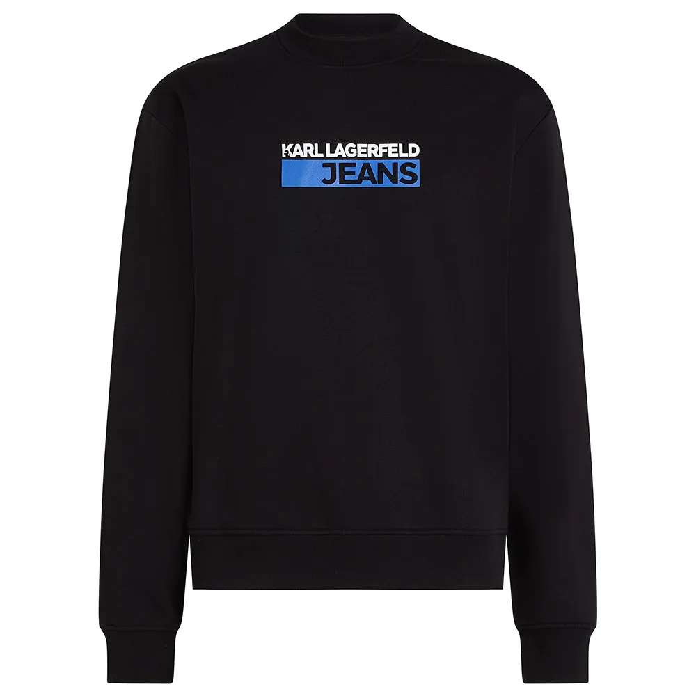 

Толстовка Karl Lagerfeld Regular Logo, черный