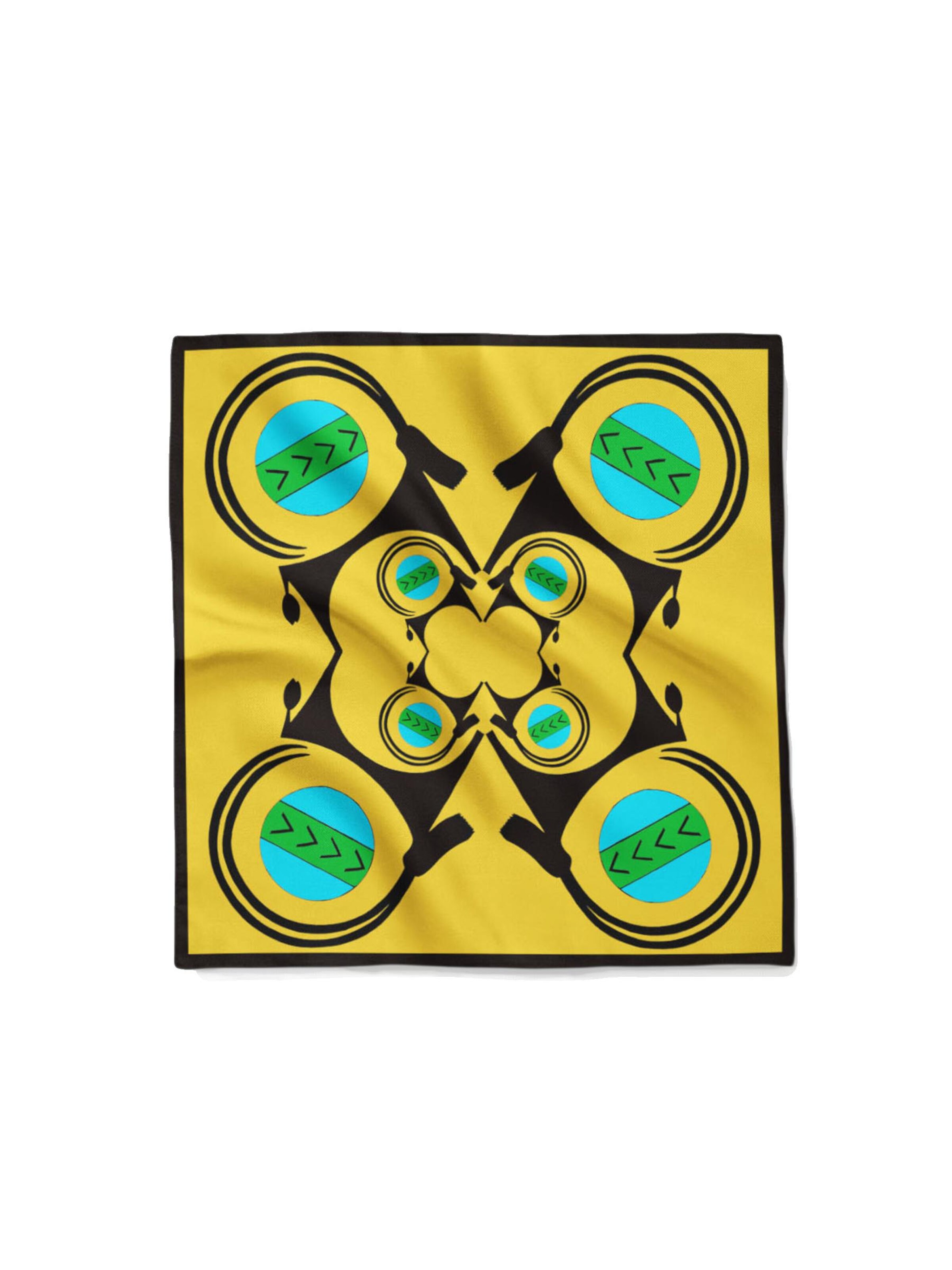 

AFROZAN Повязка 'Bandana' в цвете Yellow Gold