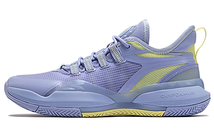 

Баскетбольные кроссовки Basketball Shoes Men Low-Top Iris/lemon Green 361°