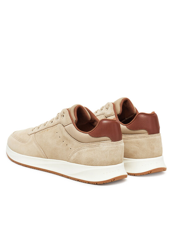 Кроссовки Premium Suede Hybrid FM0FM05690 Tommy Hilfiger, бежевый — фото 3