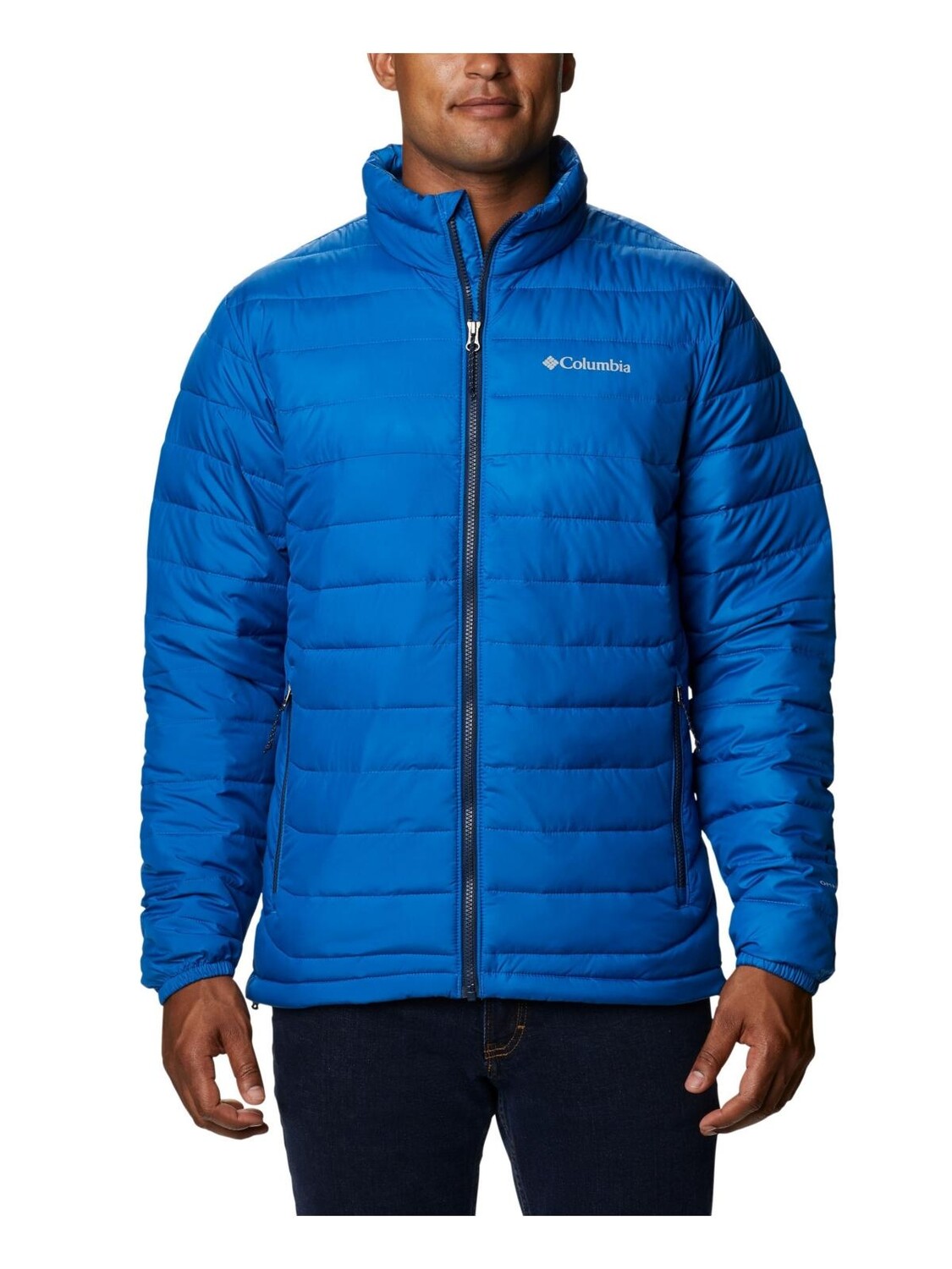 

Мужская стеганая куртка-пуховик из полиэстера Powder Lite Columbia Sportswear, цвет Bright Indigo