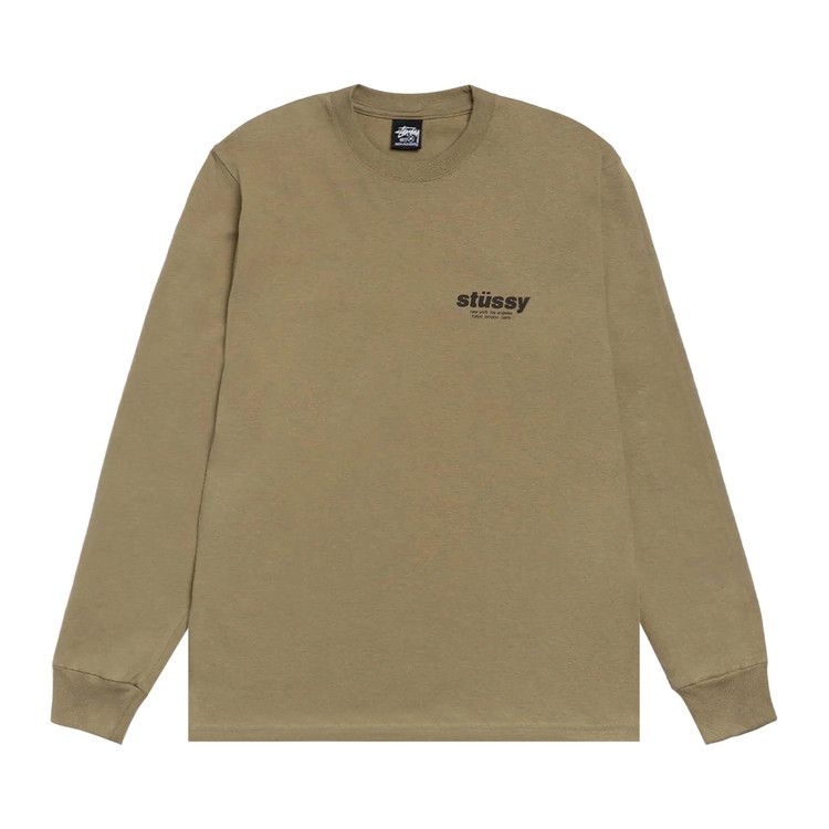

Футболка Stussy Rollers Long-Sleeve Tee 'Olive'