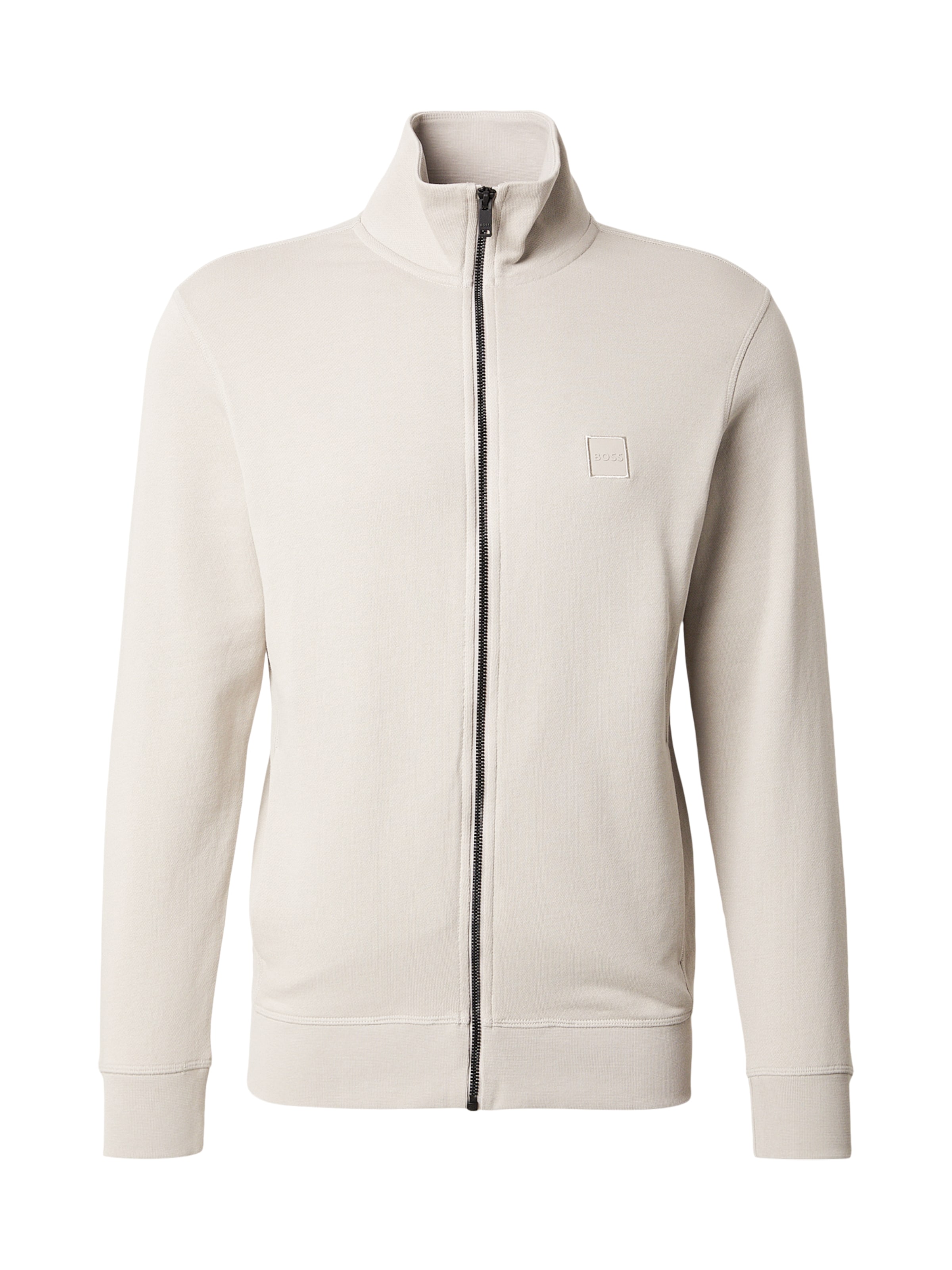 

BOSS Толстовка с капюшоном на молнии 'Zestart' в цвете Stone