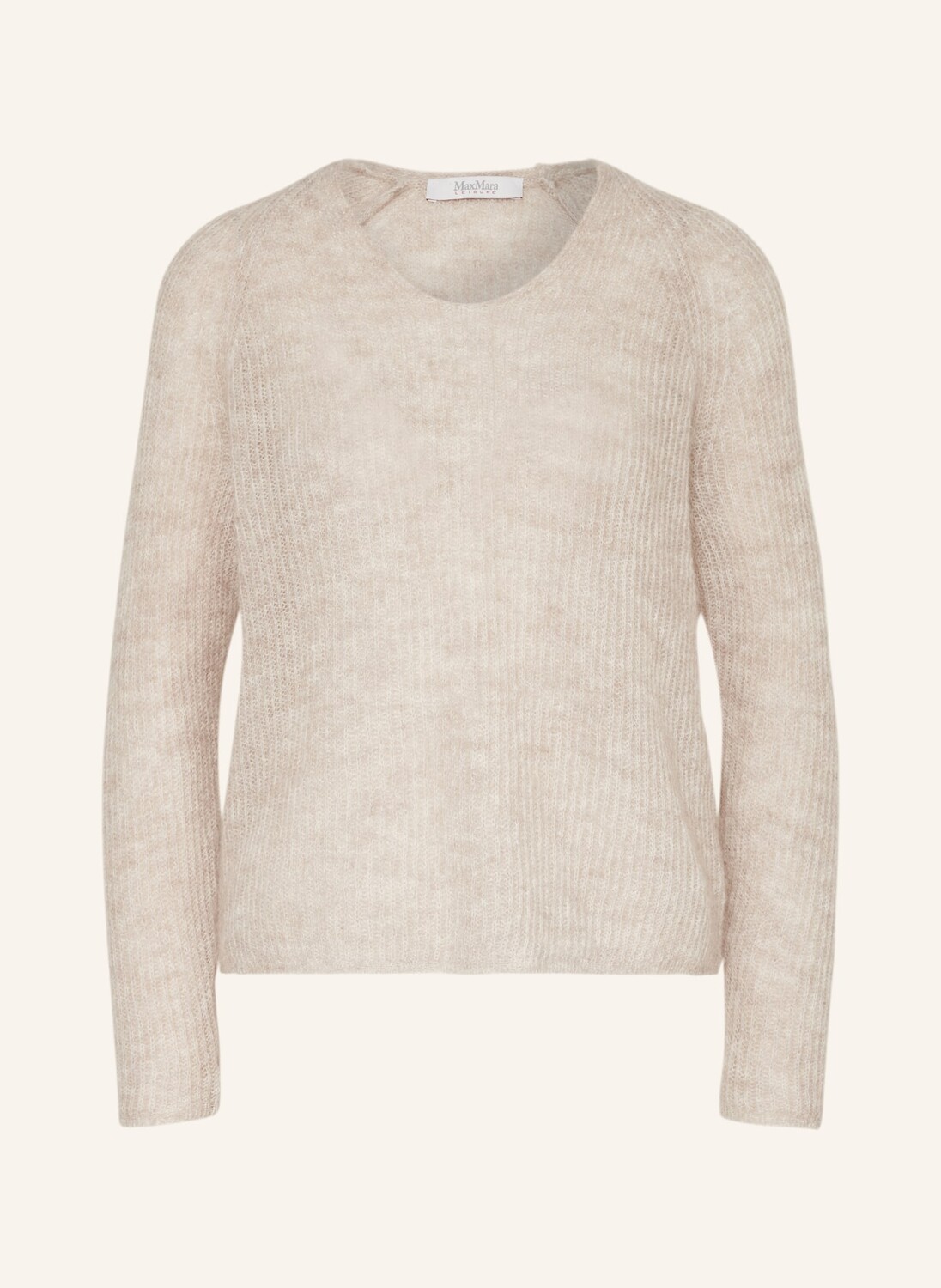 

Свитер фрезис Max Mara Leisure, бежевый