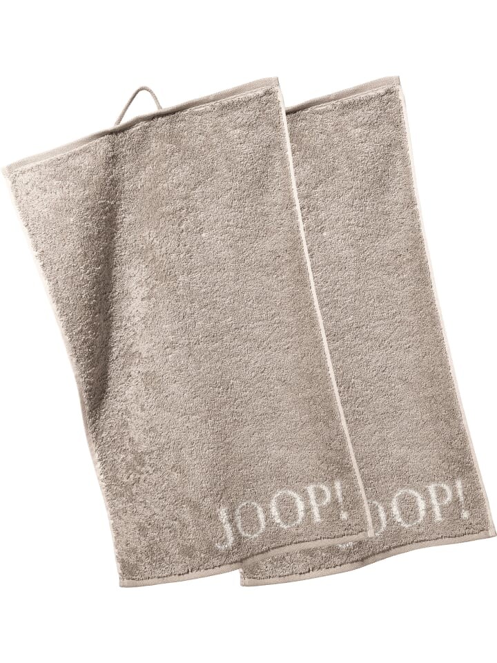 

Гостевое полотенце JOOP! im 2er Pack Classic Doubleface, бежевый