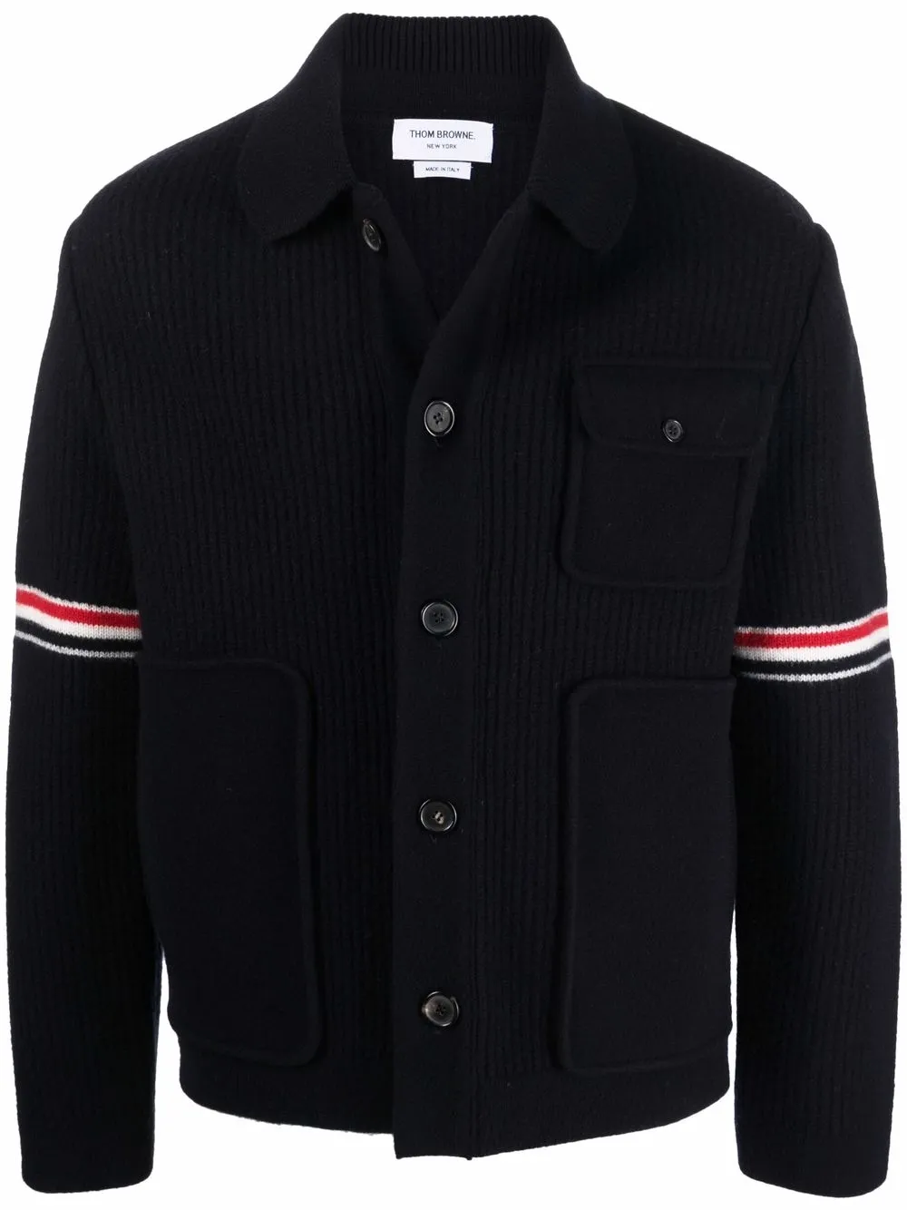 

Кардиган с полосками RWB THOM BROWNE, синий