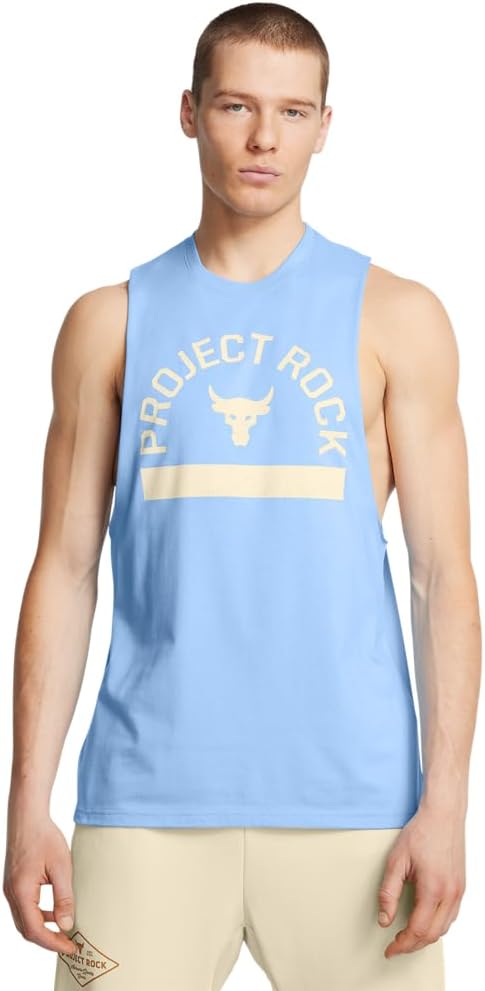 

Футболка без рукавов с принтом «Rock Payoff» от Under Armour Mens, (465) Horizon Blue/Silt, Синий, Футболка без рукавов с принтом «Rock Payoff» от Under Armour Mens, (465) Horizon Blue/Silt