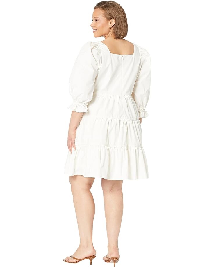 

Платье Madewell Plus Poplin Lizzie Babydoll Dress, цвет Lighthouse