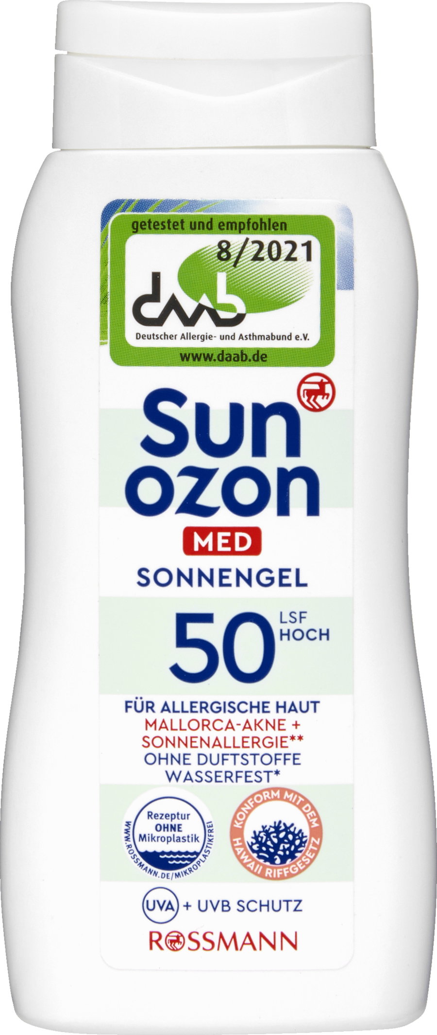 

Солнцезащитный крем sunozon MED Sonnengel LSF 50 Reisegröße