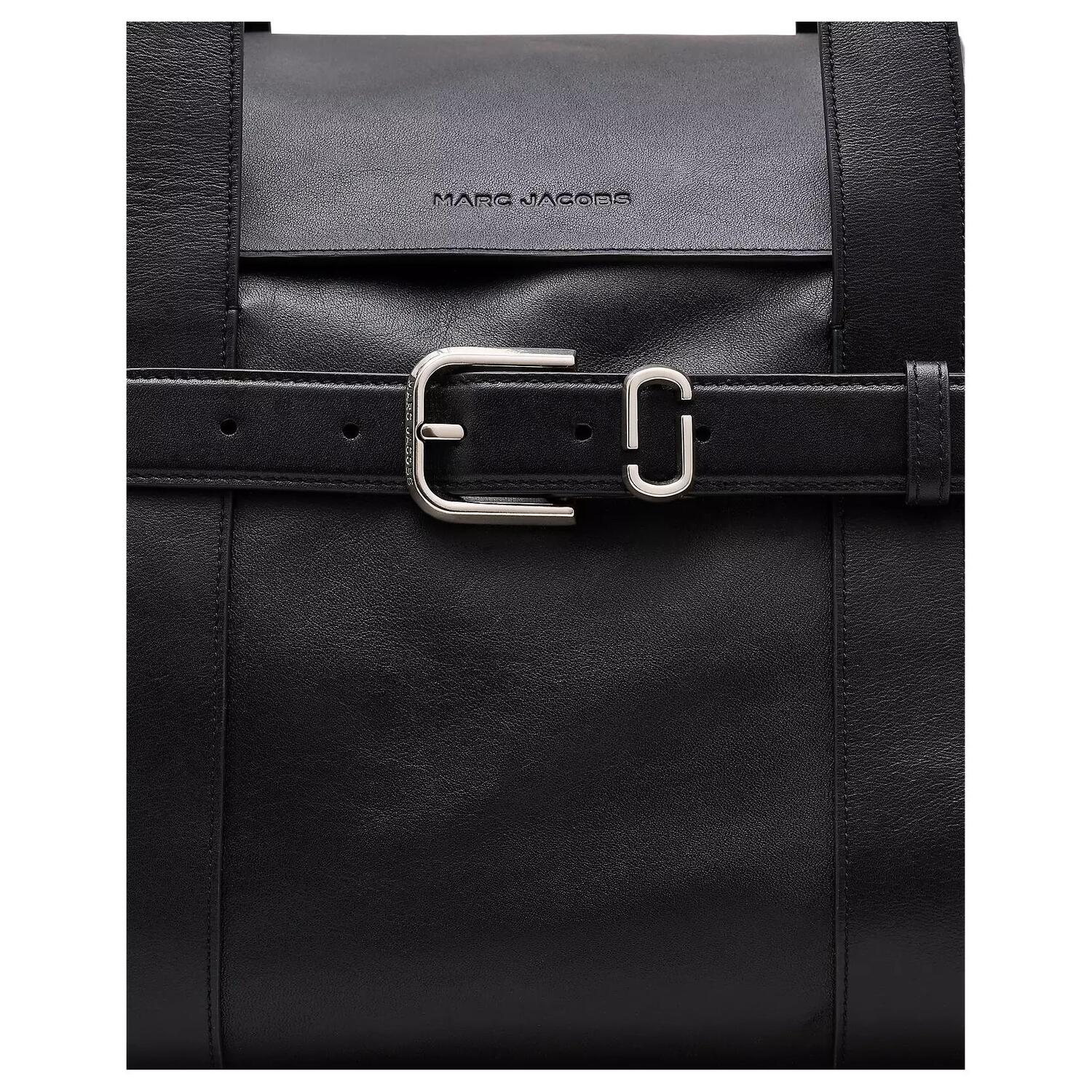 MARC JACOBS Хлопковая джинсовая сумка женская черная — фото 4