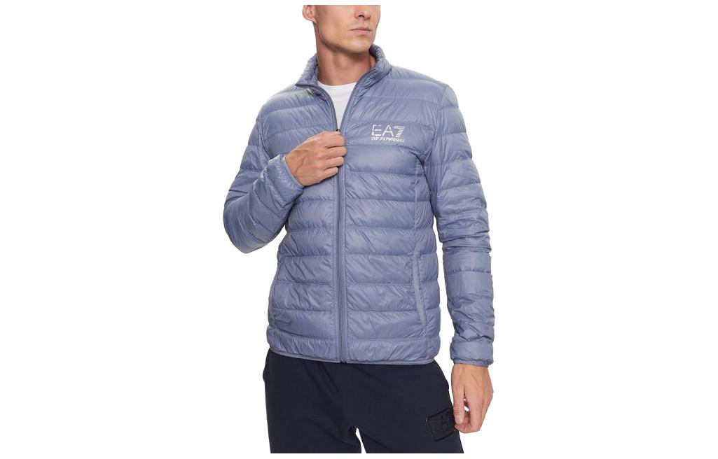 

Куртка мужская сине-серая EMPORIO ARMANI, Серый, Куртка мужская сине-серая EMPORIO ARMANI