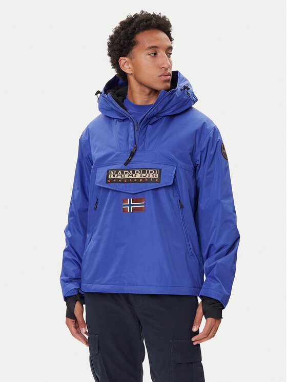 

Анорак regular fit Rainforest Next NP0A4IB9 Napapijri, синий