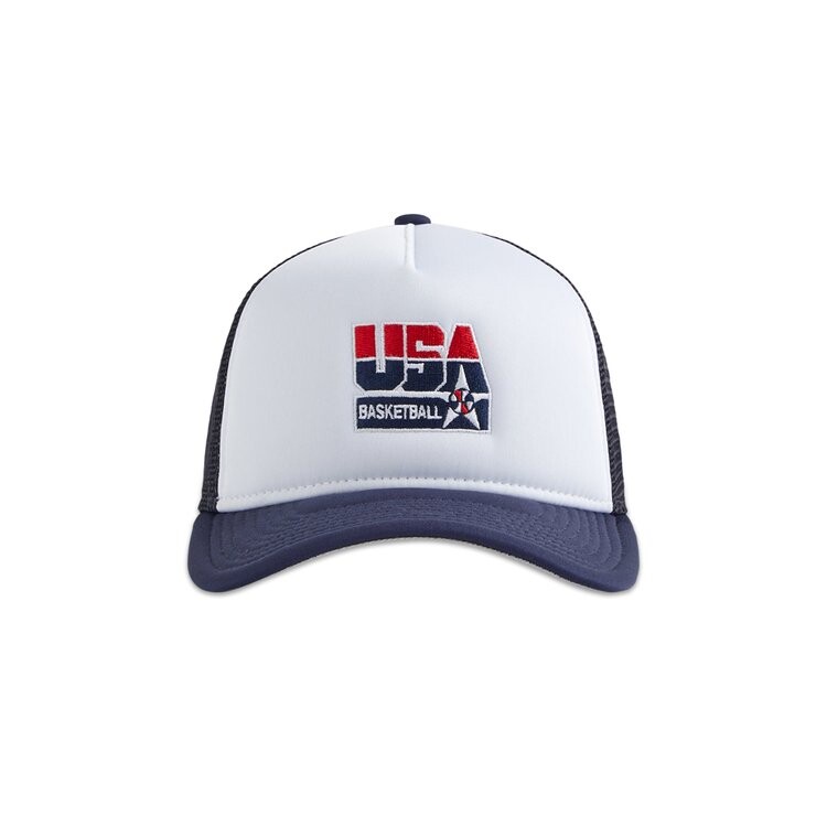 

Бейсболка Kith x New Era For USA Basketball Nolan Trucker Hat, цвет Nocturnal