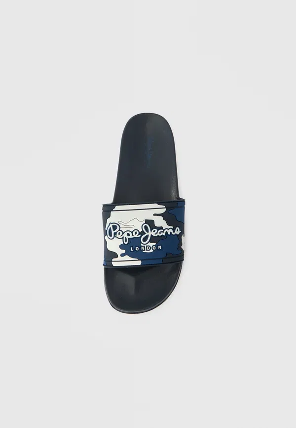 Сланцы Pepe Jeans Slider Camo M Pool, темно-синий — фото 4