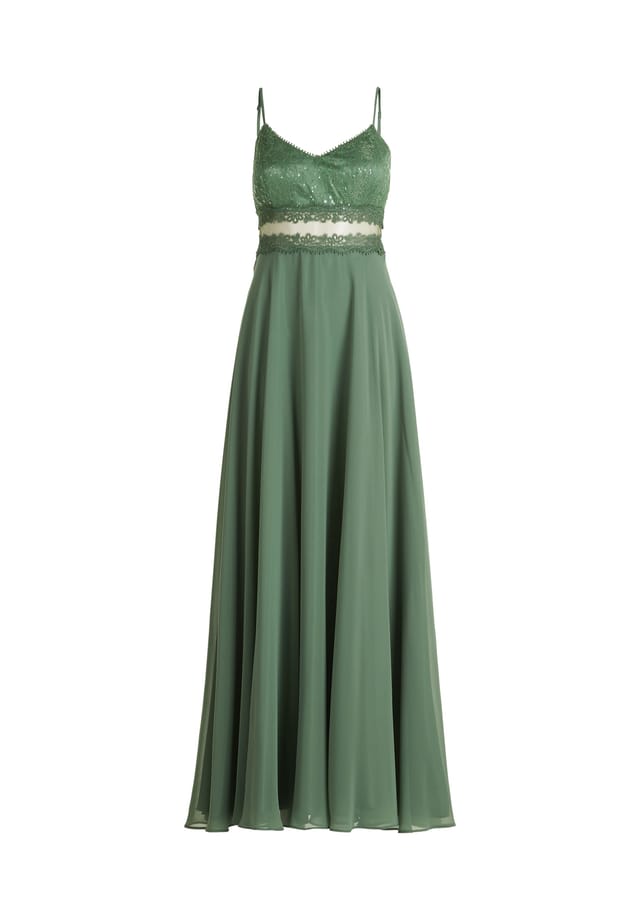 

Вечернее платье с кружевом Vera Mont, цвет light aventurine