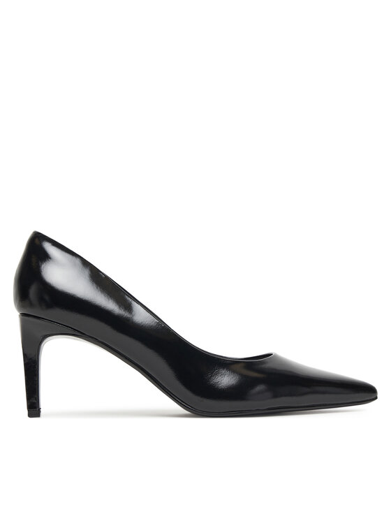 Туфли на высоком каблуке Ess Stiletto 70 Shiny Lth HW0HW02828 Calvin Klein, чёрный