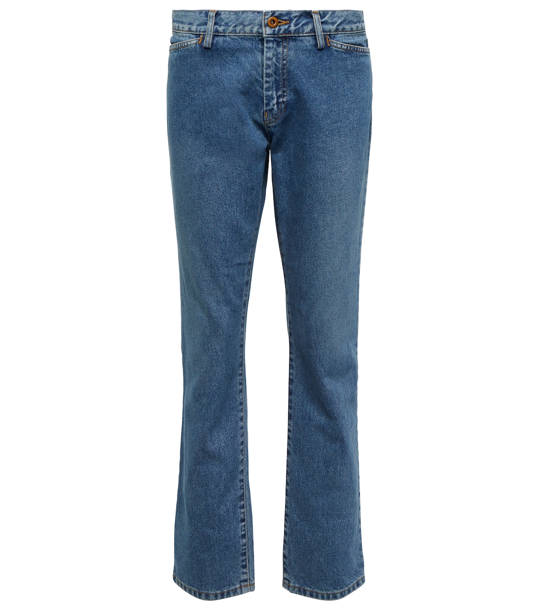 

Укороченные джинсы с низкой талией Petar Petrov, Ocean