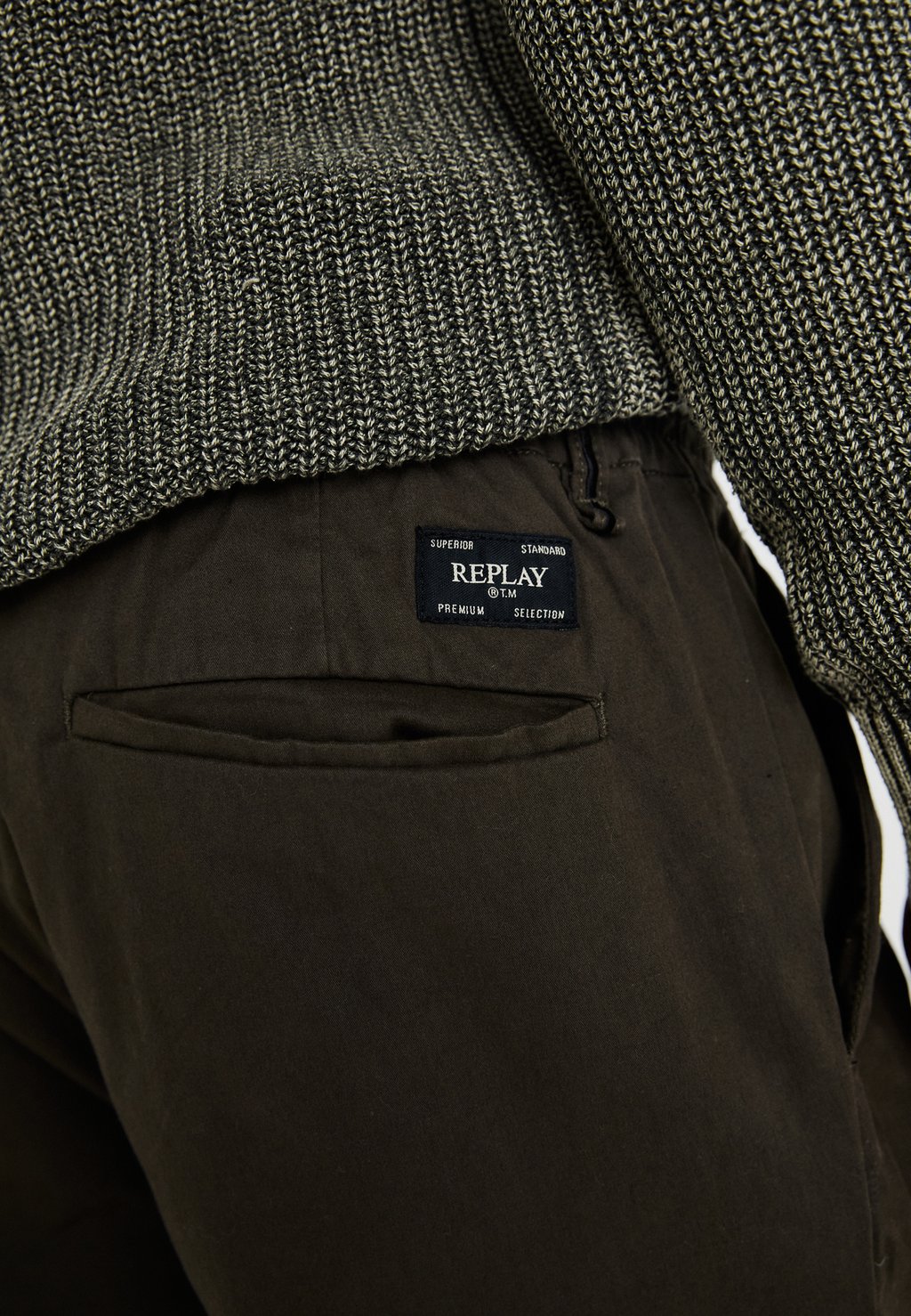 

Брюки PANTS Replay, оливковый