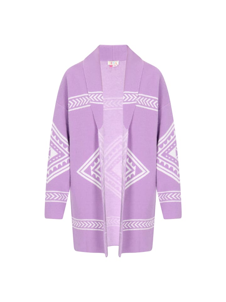 

Женский кардиган лавандового цвета IZIA