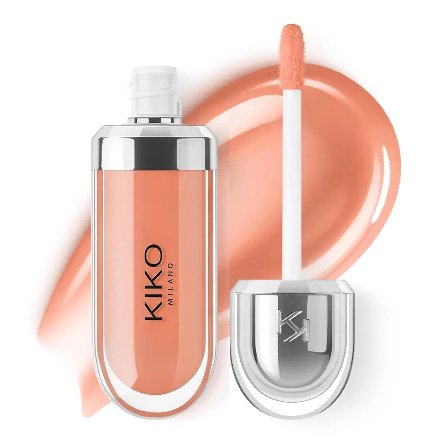 Питательный блеск для губ с 3D-эффектом «3D Hydra Lipglos» от KIKO Milano Kiko Milano, 08 Natural Rosewood
