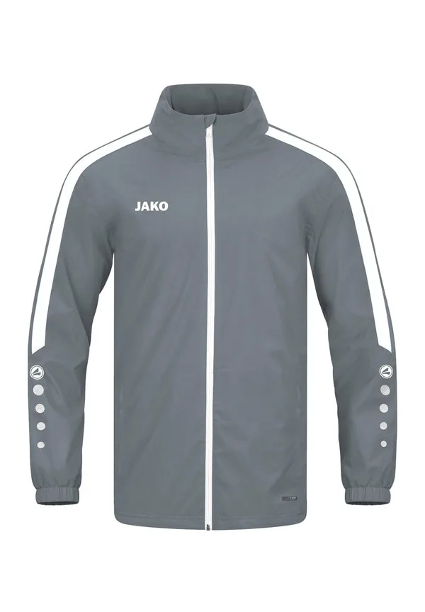 Водонепроницаемая куртка fussball teamsport power allwette Jako, Grauweiss