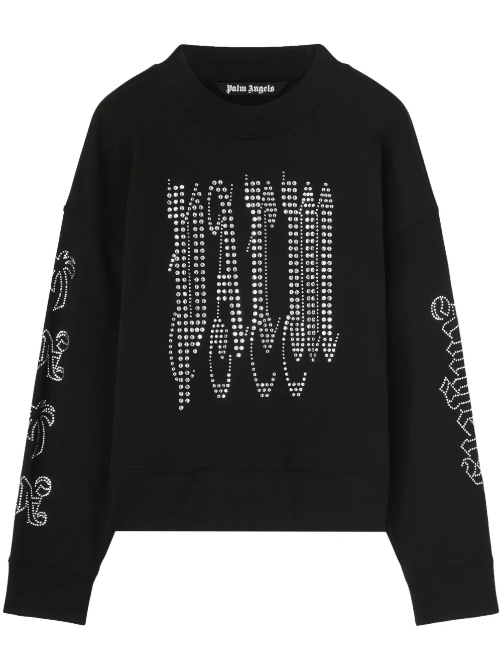 

Толстовка с логотипом из заклепок PALM ANGELS, черный