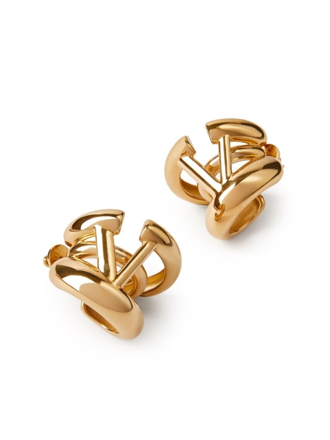 

Серьги-кольца с логотипом VLogo Signature Valentino Garavani, золотой