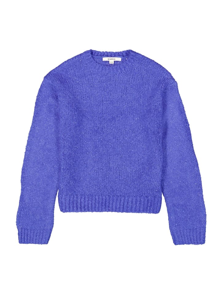 

Вязаный свитер цвета кобальтового неба Garcia