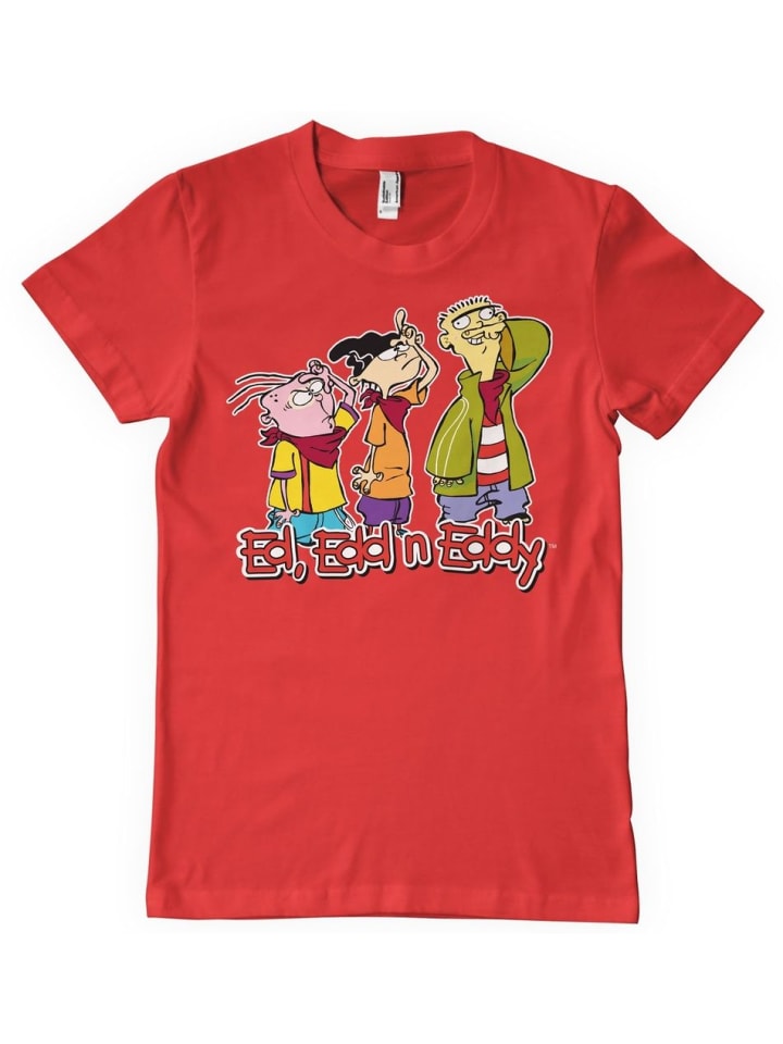 

Футболка Ed, Edd n Eddy T-Shirt красного цвета Cartoon Network, Красный, Футболка Ed, Edd n Eddy T-Shirt красного цвета Cartoon Network