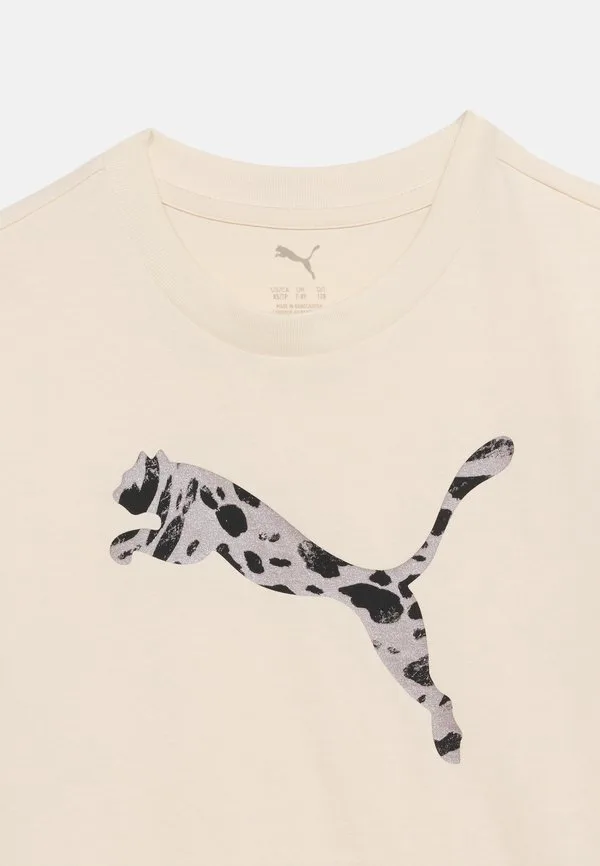 Футболка с графическим изображением животного, унисекс. Puma, Alpine Snow — фото 4