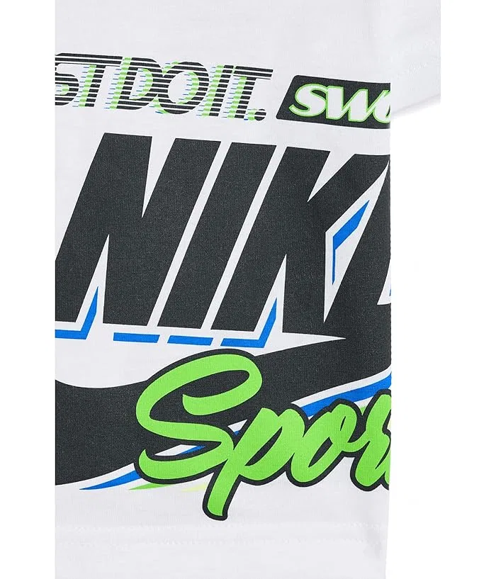 Футболка Victory Lap Nike Kids, White — фото 3