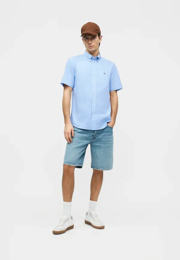 Футболка Tommy Hilfiger Flex Pop Classic Shirt Core Essentials, синий — фото 2